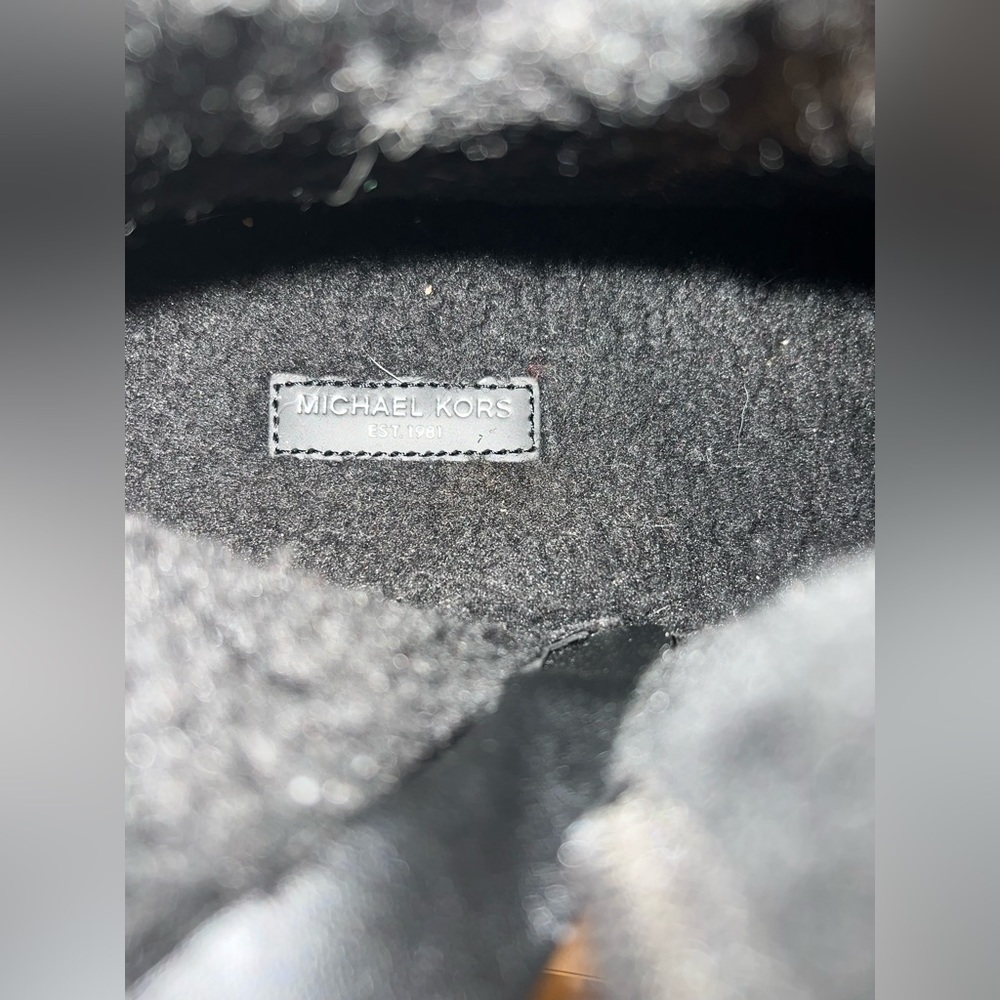 Men’s MICHAEL KORS Baxter Logo Quilted Nylon Sneaker Boots Shoes Sz 8.5 - Picture 14 of 14